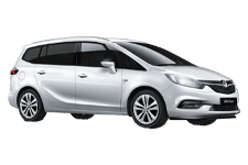 Van Hire Borehamwood - Vauxhall Zafira 5 + 2 - Minibus hire Borehamwood
